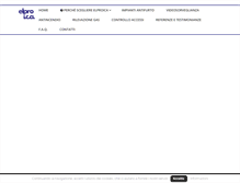 Tablet Screenshot of elproica.it